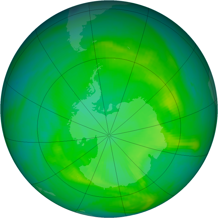 Ozone Map 1981-12-03